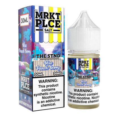 Buy MRKT PLCE | The STND Iced Blue Punch Berry | Ejuice | Eliquid | Salt | 30 ml E-Juice Resellers at Cheap Wholesale Distributor Deal Prices from ejuiceresellers.com