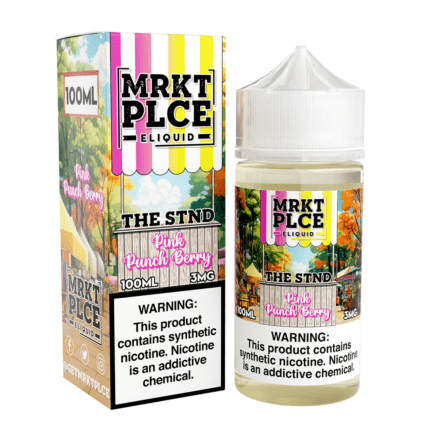 Buy MRKT PLCE | The STND Pink Punch Berry | Ejuice | Eliquid | Salt | 100 ml E-Juice Resellers at Cheap Wholesale Distributor Deal Prices from ejuiceresellers.com