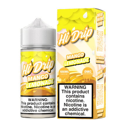 Buy Hi Drip | Mango Lemonade | Ejuice | Eliquid | Salt | 100 ml E-Juice Resellers at Cheap Wholesale Distributor Deal Prices from ejuiceresellers.com
