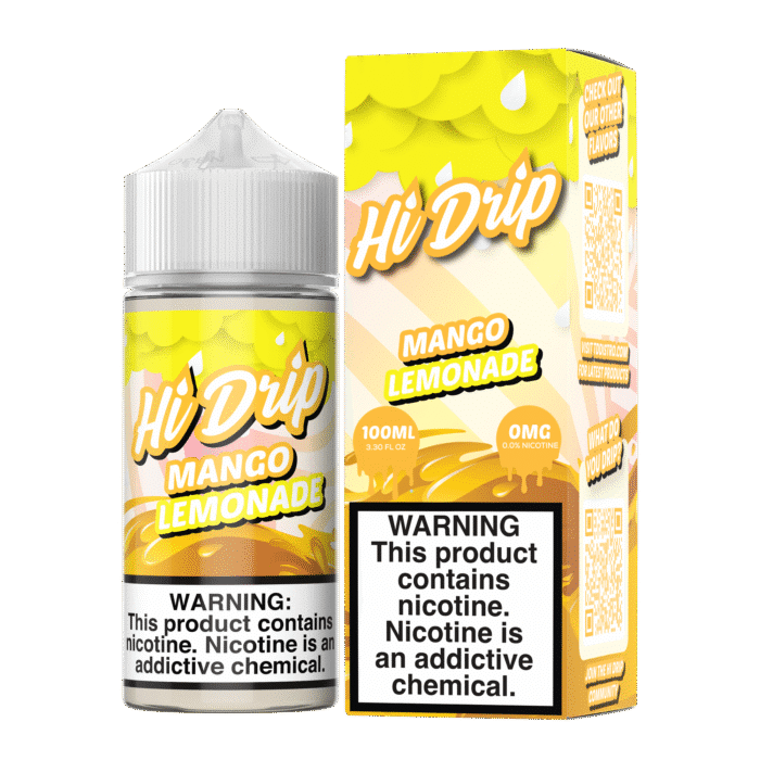 Buy Hi Drip | Mango Lemonade | Ejuice | Eliquid | Salt | 100 ml E-Juice Resellers at Cheap Wholesale Distributor Deal Prices from ejuiceresellers.com