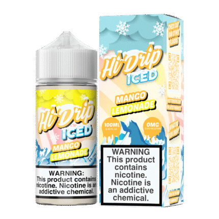 Buy Hi Drip | Iced Mango Lemonade | Ejuice | Eliquid | 100 ml E-Juice Resellers at Cheap Wholesale Distributor Deal Prices from ejuiceresellers.com