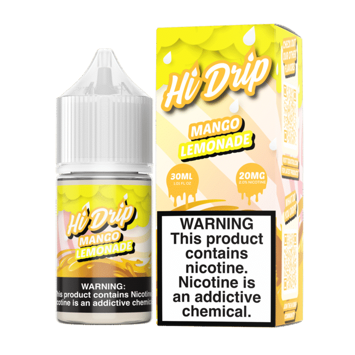 Buy Hi Drip | Mango Lemonade | Ejuice | Eliquid | Salt | 30 ml E-Juice Resellers at Cheap Wholesale Distributor Deal Prices from ejuiceresellers.com