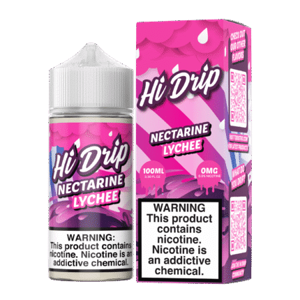Buy Hi Drip | Nectarine Lychee | Ejuice | Eliquid | Salt | 100 ml E-Juice Resellers at Cheap Wholesale Distributor Deal Prices from ejuiceresellers.com