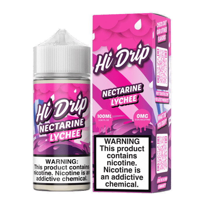 Buy Hi Drip | Nectarine Lychee | Ejuice | Eliquid | Salt | 100 ml E-Juice Resellers at Cheap Wholesale Distributor Deal Prices from ejuiceresellers.com