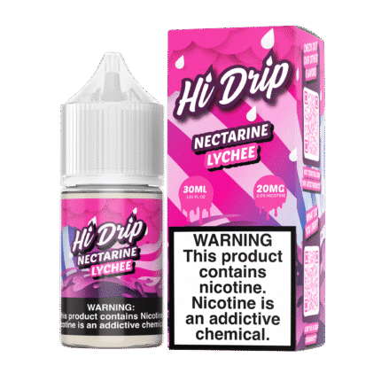 Buy Hi Drip | Nectarine Lychee | Ejuice | Eliquid | Salt | 30 ml E-Juice Resellers at Cheap Wholesale Distributor Deal Prices from ejuiceresellers.com