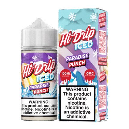 Buy Hi Drip | Iced Paradise Punch | Ejuice | Eliquid | 100 ml E-Juice Resellers at Cheap Wholesale Distributor Deal Prices from ejuiceresellers.com