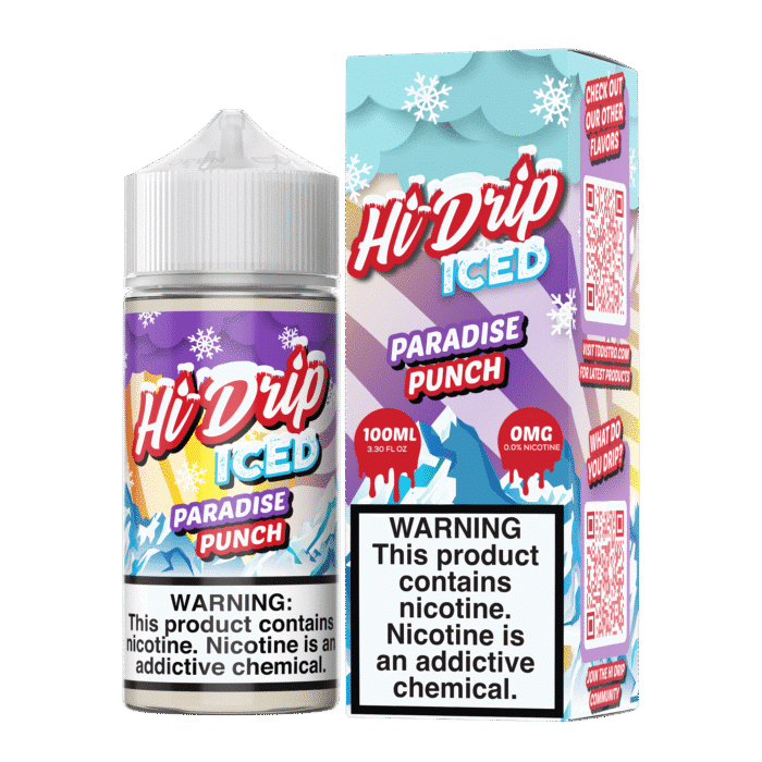 Buy Hi Drip | Iced Paradise Punch | Ejuice | Eliquid | 100 ml E-Juice Resellers at Cheap Wholesale Distributor Deal Prices from ejuiceresellers.com
