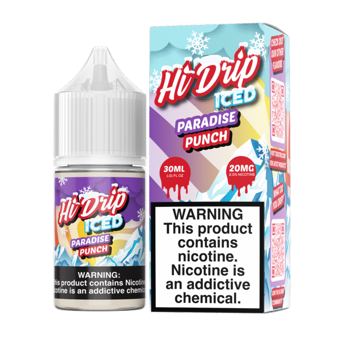 Buy Hi Drip | Iced Paradise Punch | Ejuice | Eliquid | Salt | 30 ml E-Juice Resellers at Cheap Wholesale Distributor Deal Prices from ejuiceresellers.com