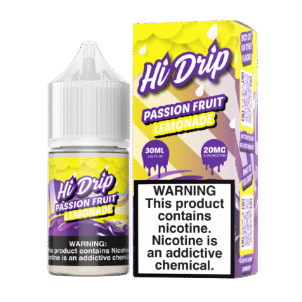 Buy Hi Drip | Passionfruit Lemonade| Ejuice | Eliquid | Salt | 30 ml E-Juice Resellers at Cheap Wholesale Distributor Deal Prices from ejuiceresellers.com