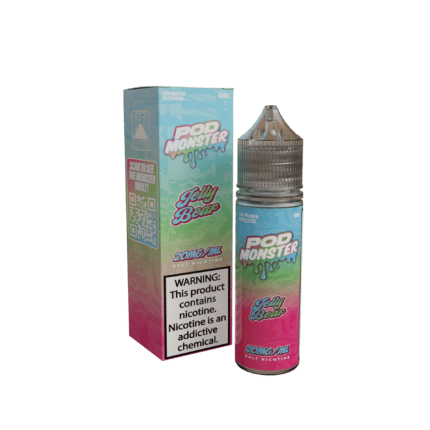 Buy Jam Monster | Pod Monster Salt Jelly Bear | Ejuice | Eliquid | Salt | 60 ml E-Juice Resellers at Cheap Wholesale Distributor Deal Prices from ejuiceresellers.com