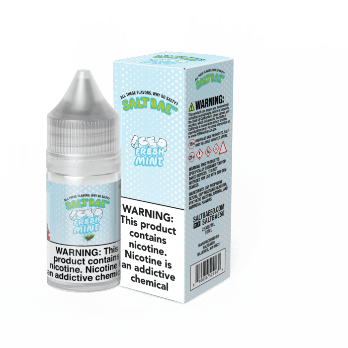 Buy Saltbae 50 | Iced Fresh Mint | Ejuice | Eliquid | Salt | 30 ml E-Juice Resellers at Cheap Wholesale Distributor Deal Prices from ejuiceresellers.com