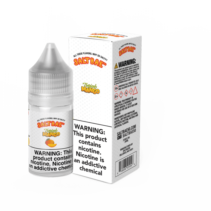 Buy Saltbae 50 | Tropical Mango | Ejuice | Eliquid | Salt | 30 ml E-Juice Resellers at Cheap Wholesale Distributor Deal Prices from ejuiceresellers.com