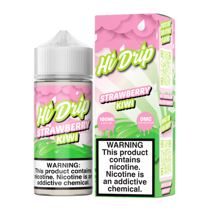 Buy Hi Drip | Strawberry Kiwi | Ejuice | Eliquid | 100 ml E-Juice Resellers at Cheap Wholesale Distributor Deal Prices from ejuiceresellers.com