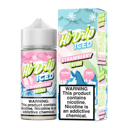 Buy Hi Drip | Iced Strawberry Kiwi | Ejuice | Eliquid | 100 ml E-Juice Resellers at Cheap Wholesale Distributor Deal Prices from ejuiceresellers.com