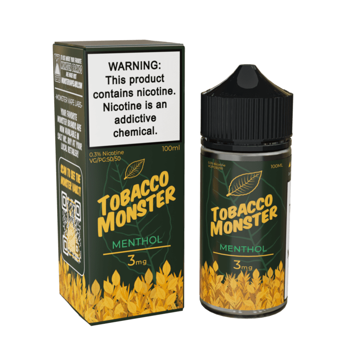 Buy Jam Monster | Tobacco Monster Menthol Tobacco | Ejuice | Eliquid | 100 ml E-Juice Resellers at Cheap Wholesale Distributor Deal Prices from ejuiceresellers.com