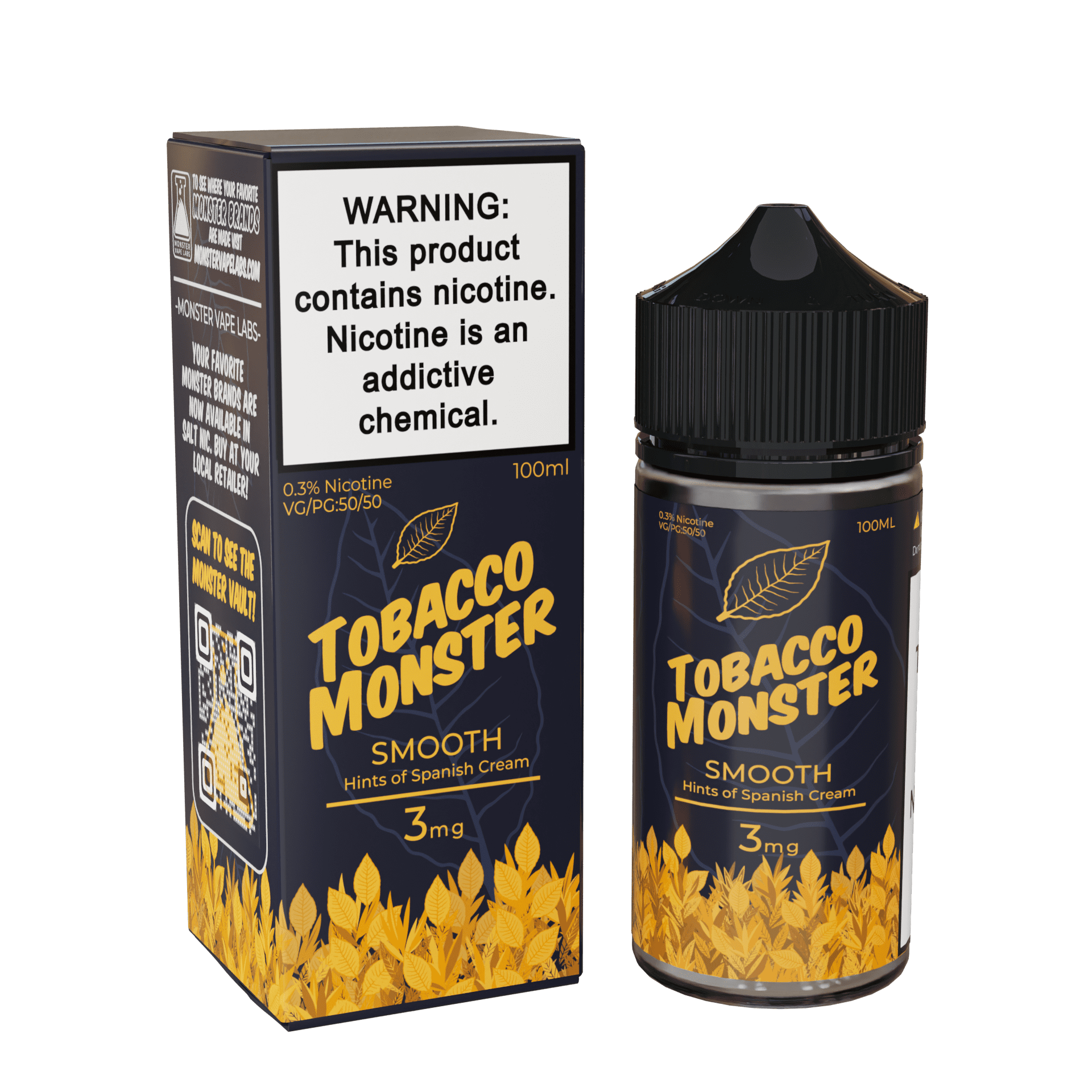 tobacco jam Jam Monster E-Liquid Smooth Tobacco Monster by Jam Monster - 100mL