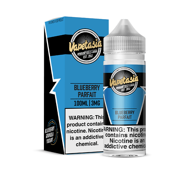 Buy Vapetasia | Blueberry Parfait | Ejuice | Eliquid | 100 ml E-Juice Resellers at Cheap Wholesale Distributor Deal Prices from ejuiceresellers.com