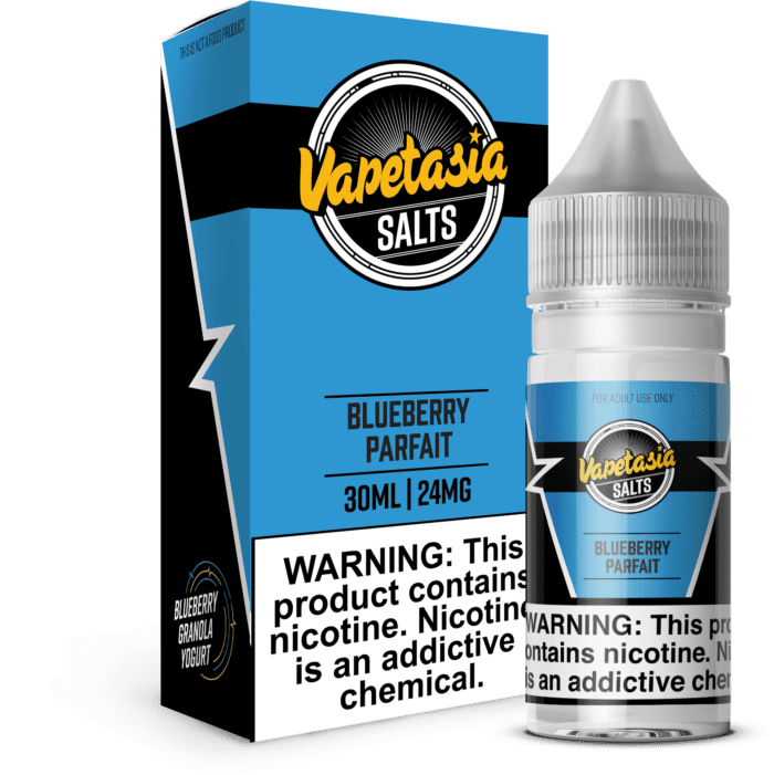 Buy Vapetasia | Blueberry Parfait | Ejuice | Eliquid | Salt | 30 ml E-Juice Resellers at Cheap Wholesale Distributor Deal Prices from ejuiceresellers.com