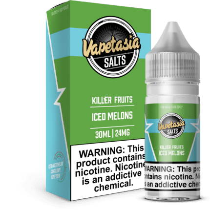 Buy Vapetasia | Killer Fruits Iced Melons | Ejuice | Eliquid | Salt | 30 ml E-Juice Resellers at Cheap Wholesale Distributor Deal Prices from ejuiceresellers.com