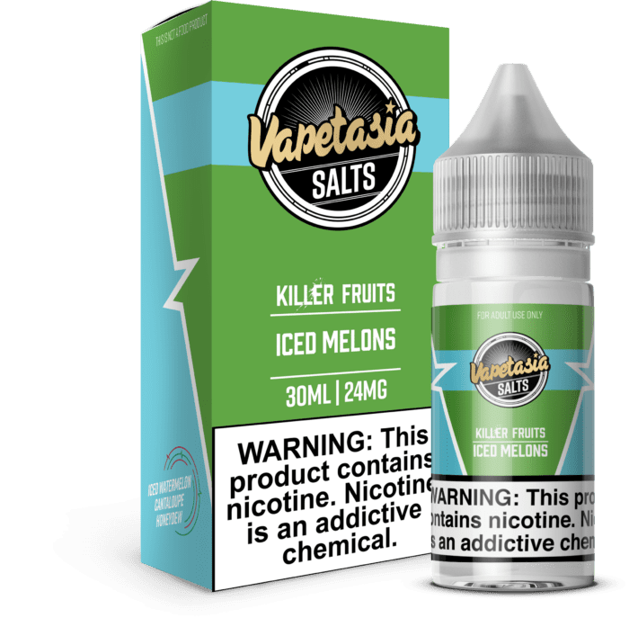 Buy Vapetasia | Killer Fruits Iced Melons | Ejuice | Eliquid | Salt | 30 ml E-Juice Resellers at Cheap Wholesale Distributor Deal Prices from ejuiceresellers.com