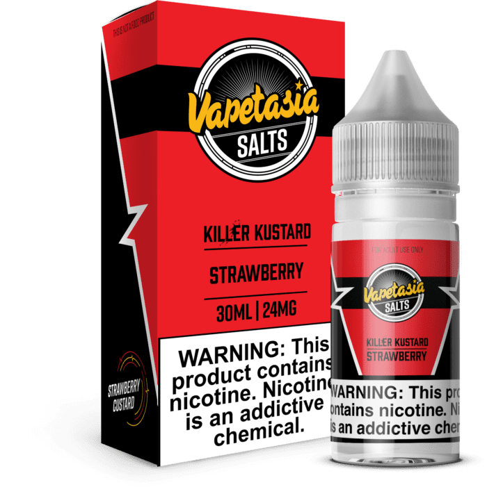 Buy Vapetasia | Killer Kustard Strawberry | Ejuice | Eliquid | Salt | 30 ml E-Juice Resellers at Cheap Wholesale Distributor Deal Prices from ejuiceresellers.com