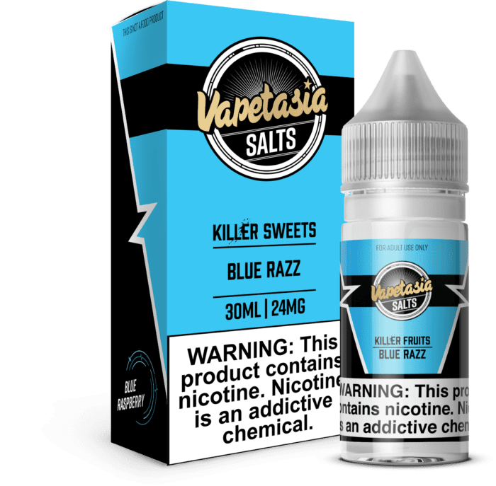 Buy Vapetasia | Killer Sweets Iced Blue Razz | Ejuice | Eliquid | Salt | 30 ml E-Juice Resellers at Cheap Wholesale Distributor Deal Prices from ejuiceresellers.com