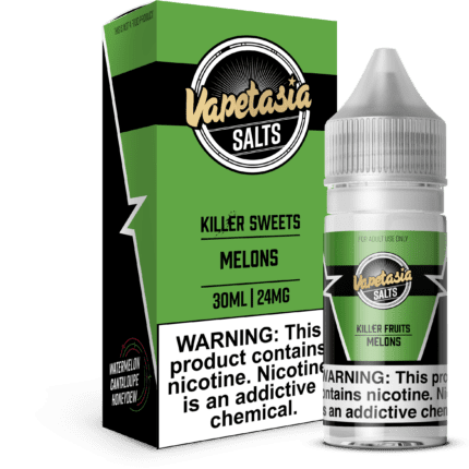 Buy Vapetasia | Killer Sweets Melons | Ejuice | Eliquid | Salt | 30 ml E-Juice Resellers at Cheap Wholesale Distributor Deal Prices from ejuiceresellers.com