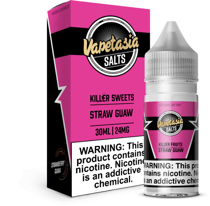 Buy Vapetasia | Killer Sweets Straw Guaw | Ejuice | Eliquid | Salt | 30 ml E-Juice Resellers at Cheap Wholesale Distributor Deal Prices from ejuiceresellers.com