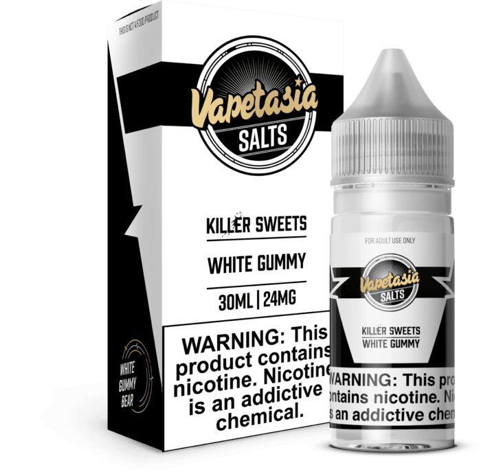 Buy Vapetasia | Killer Sweets White Gummy | Ejuice | Eliquid | Salt | 30 ml E-Juice Resellers at Cheap Wholesale Distributor Deal Prices from ejuiceresellers.com