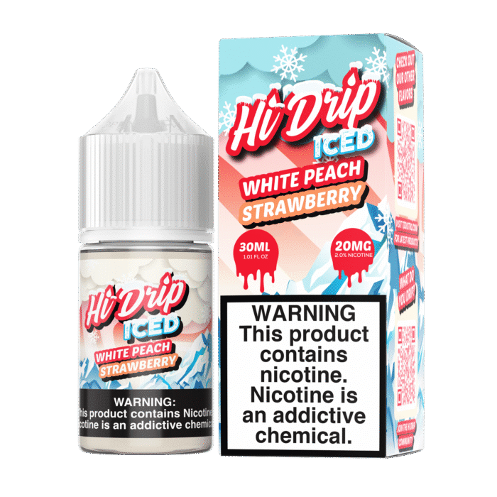 Buy Hi Drip | White Peach Strawberry | Ejuice | Eliquid | Salt | 30 ml E-Juice Resellers at Cheap Wholesale Distributor Deal Prices from ejuiceresellers.com