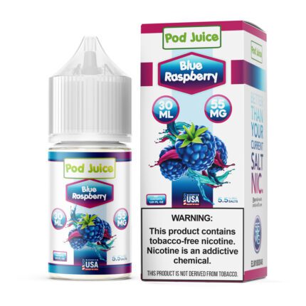 Blue Raspberry by Pod Juice Salt - 30mL