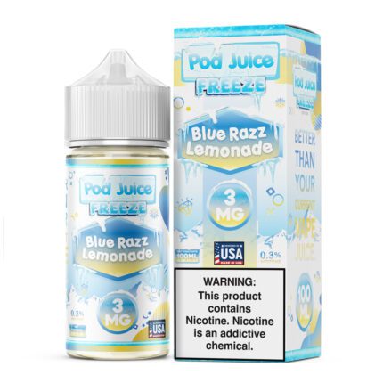 Blue Razz Lemonade Freeze by Pod Juice - 100mL
