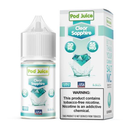 Clear Sapphire by Pod Juice Salt - 30mL