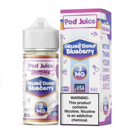 Glazed Donut Blueberry by Pod Juice - 100mL