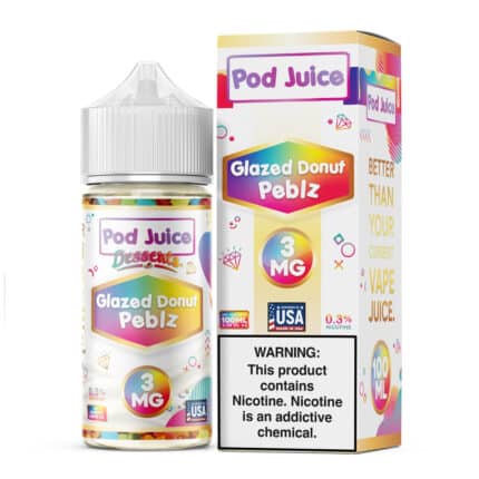 Glazed Donut Peblz by Pod Juice - 100mL