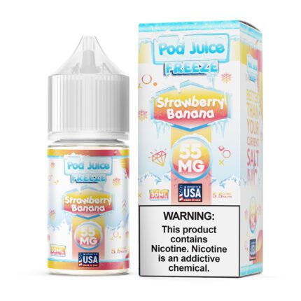 Strawberry Banana Freeze by Pod Juice Salt - 30mL