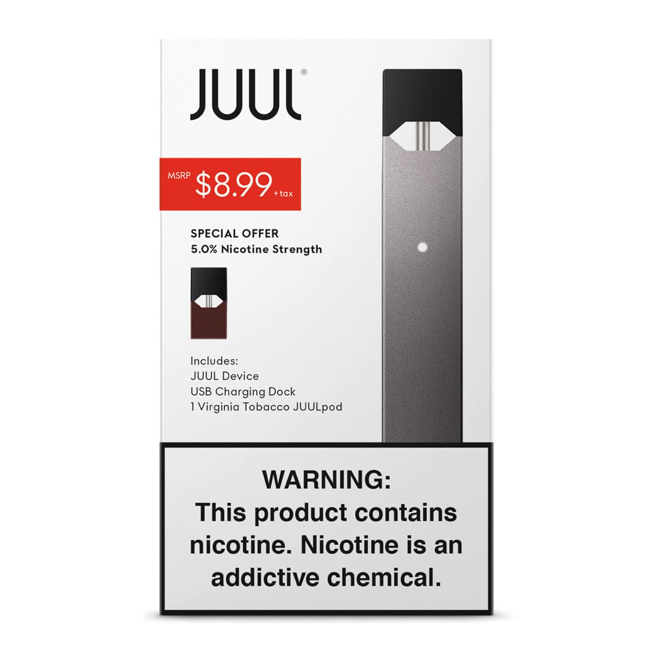 vuse 0 nicotine pods near me Vuse Charger main image 1