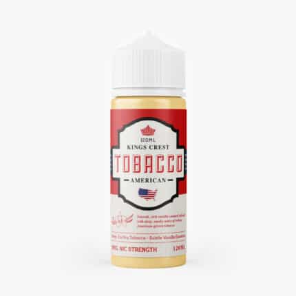 Buy King's Crest | American Tobacco | Ejuice | Eliquid | 120 ml E-Juice Resellers at Cheap Wholesale Distributor Deal Prices from ejuiceresellers.com