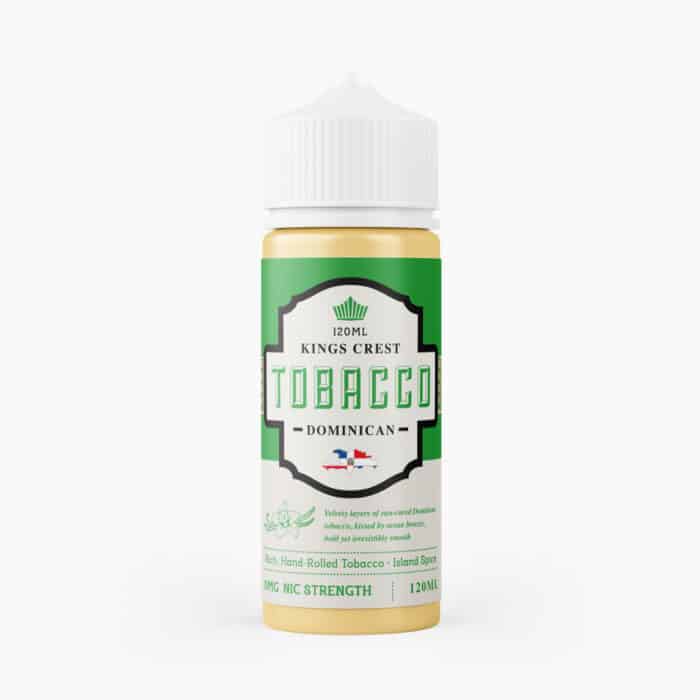 Buy King's Crest | Dominican Tobacco | Ejuice | Eliquid | 120 ml E-Juice Resellers at Cheap Wholesale Distributor Deal Prices from ejuiceresellers.com
