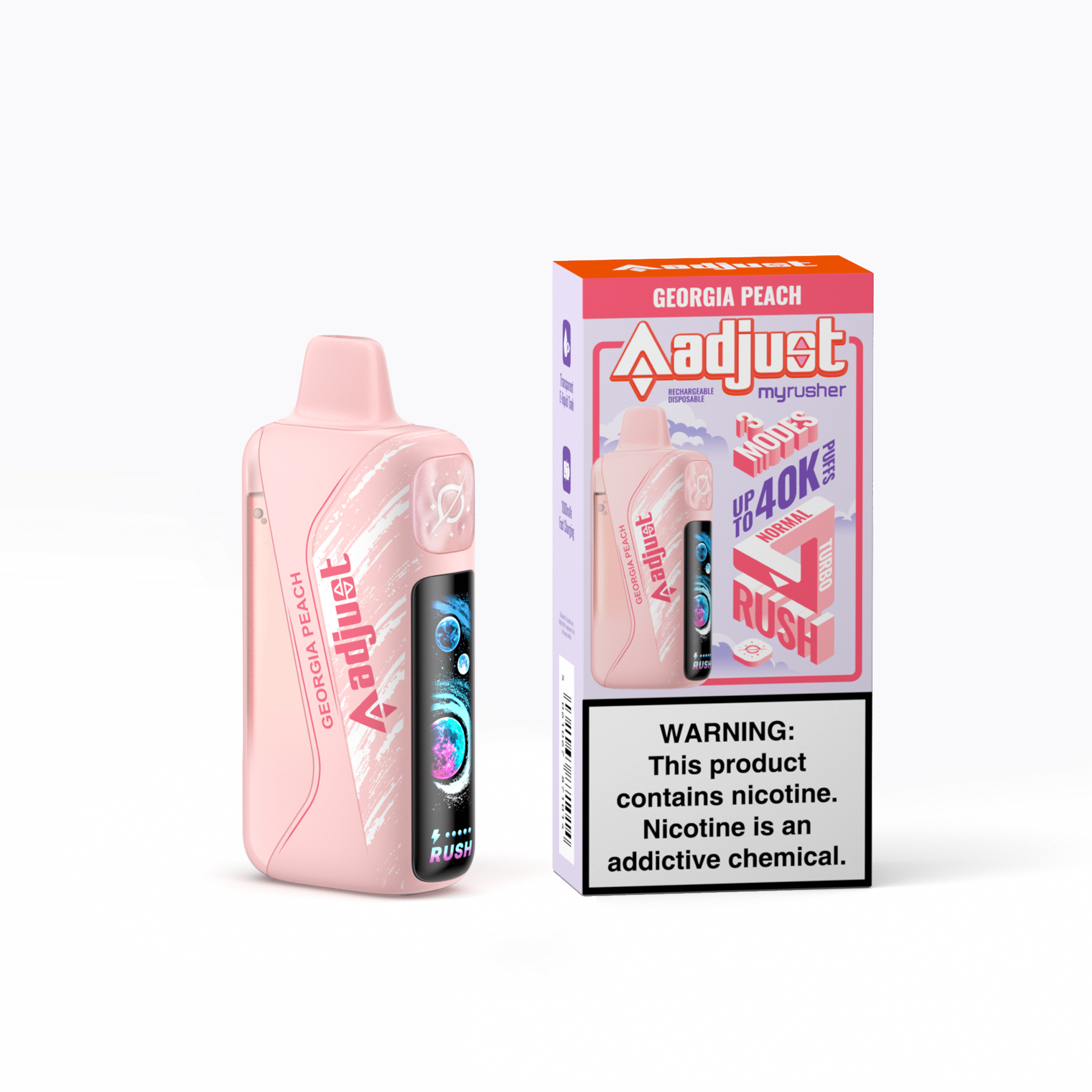 Adjust Vapes Adjust MyRusher 40K Disposable - Ejuice Resellers #1 Vape Store