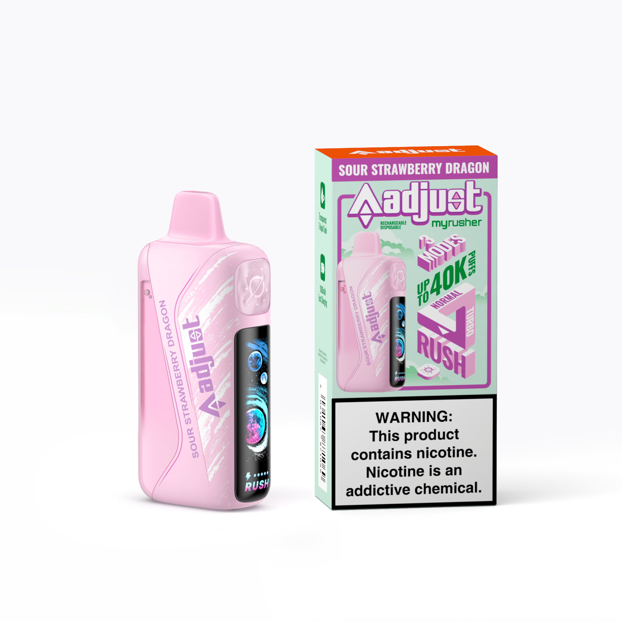 Adjust Vapes Adjust MyRusher 40K Disposable - Ejuice Resellers #1 Vape Store