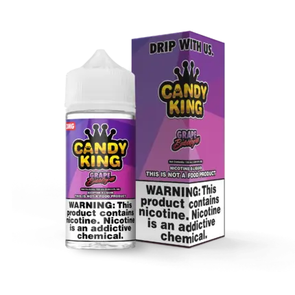Grape Bubblegum by Candy King - 100mL