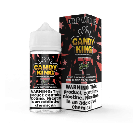 Strawberry Pop Drops by Candy King - 100mL