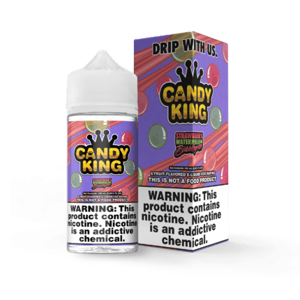 Strawberry Watermelon Bubblegum by Candy King - 100mL