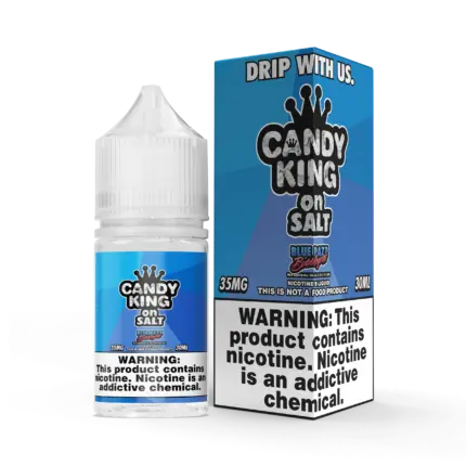 Blue Razz Bubblegum by Candy King on Salt - 30mL