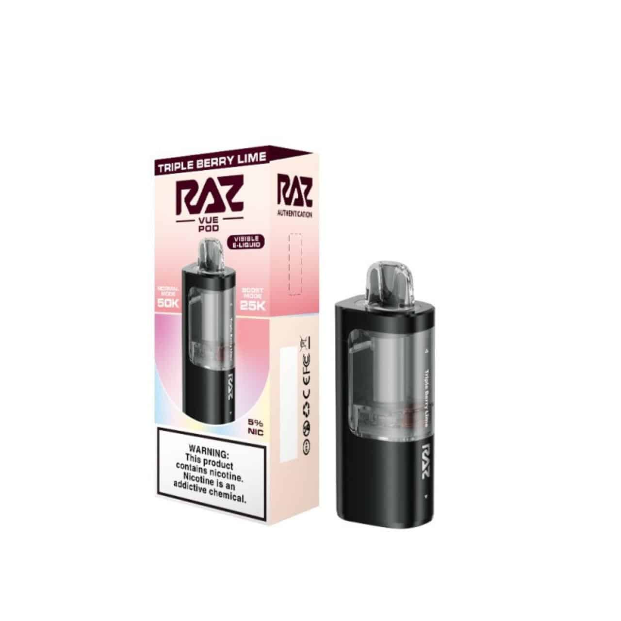 RAZ VUE 50K Disposable Pod - Ejuice Resellers #1 Vape Store