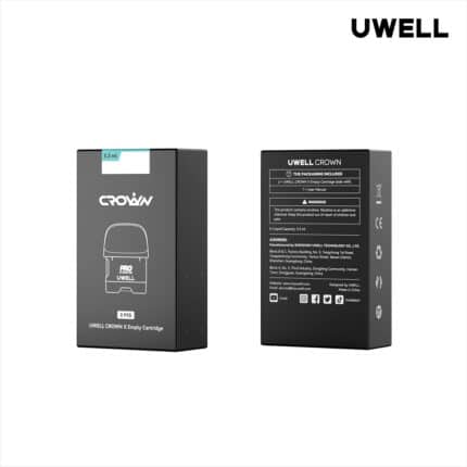 Uwell Crown X Empty Replacement Pods