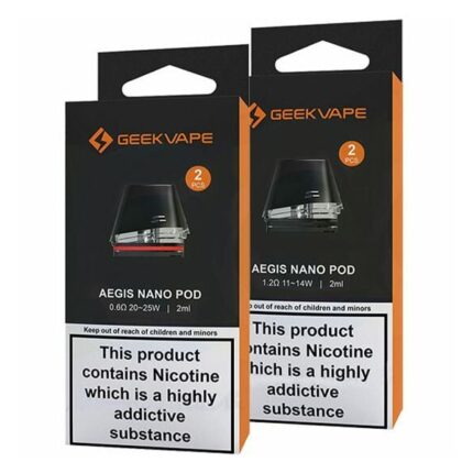 GeekVape Aegis Nano Replacement Pod Cartridge - 2PK